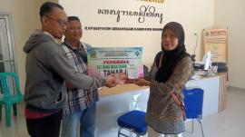 10 KPM Mertelu Terima BLT Dana Desa Tahap II 2026